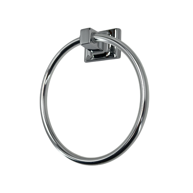 ポリッシュドクローム仕上げのタオルホルダー｜DESIGN HOUSE（デザインハウス） ミルブリッジシリーズ