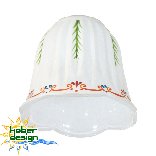 輸入雑貨 ヨーロッパモデル 『ダマスク柄シェードランプ』 プル