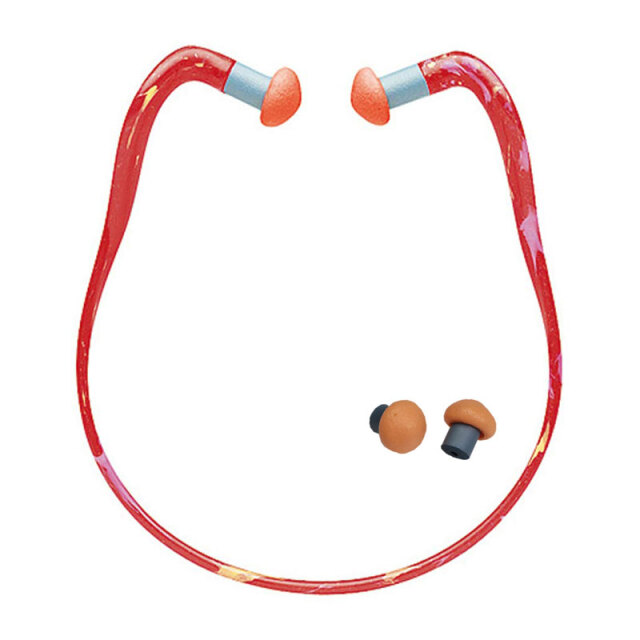 首掛けタイプ耳栓（交換パッド付き）｜HOWARD LEIGHT｜プラスチック製