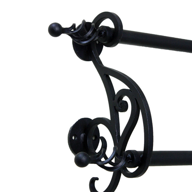 タオルかけ,バスタオル掛け,ロートアイアン,タオルバー,アイアン,おしゃれ,インテリア雑貨,アイアン雑貨,タオルハンガー