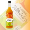 紀州の梅酒と完熟みかん