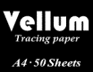 VELLUMトレーシング 90g/m2  A3 460C  50枚