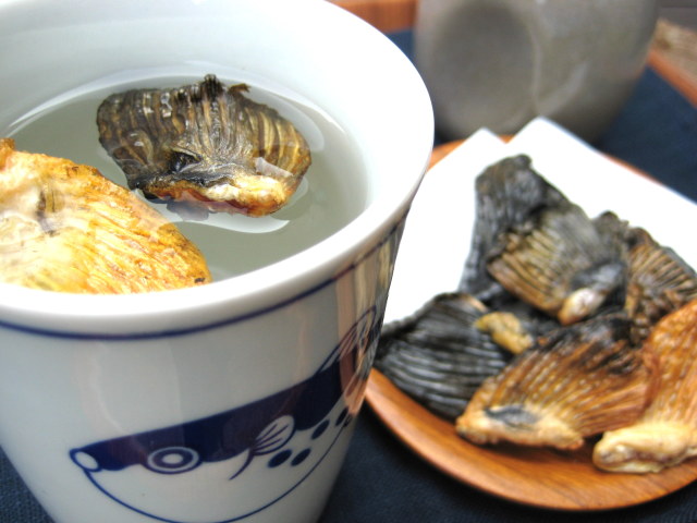 焼きふぐひれ酒