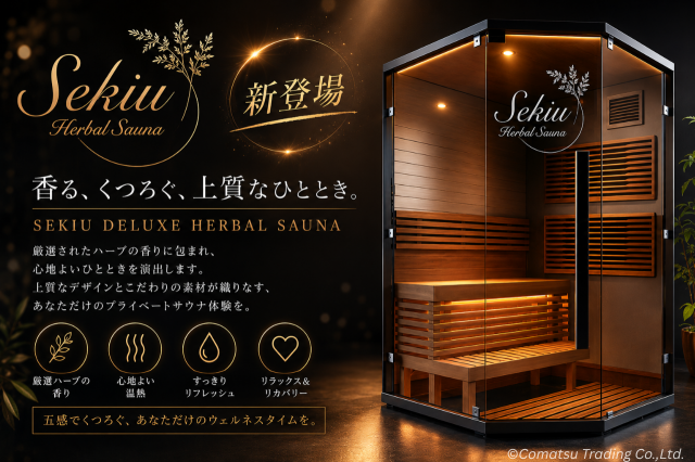 Sekiuデラックスサウナセット（※近日発売予定）