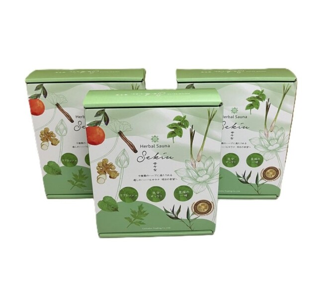 Sekiuオリジナルハーブ3箱