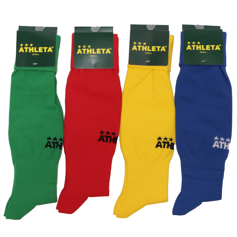ATHLETA アスレタ 01080 ゲームストッキング ソックス 靴下 ストッキング サッカー フットサル 大人サイズ ジュニアサイズ