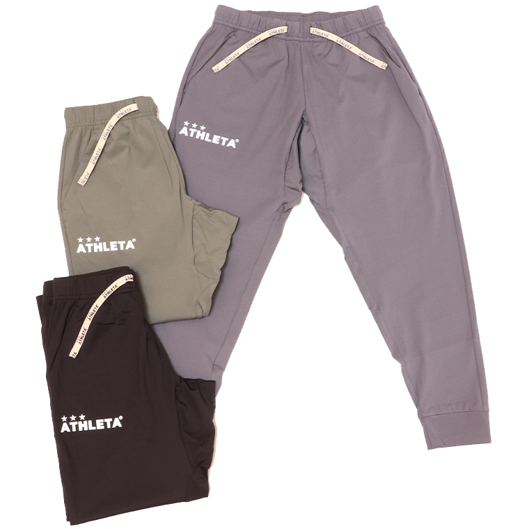 ATHLETA アスレタ 03395J プラクールパンツ 冷感ストレッチジャージ アフターウエア 移動着 パンツ ロングパンツ ジャージ 接触冷感機能 ジュニアサイズ