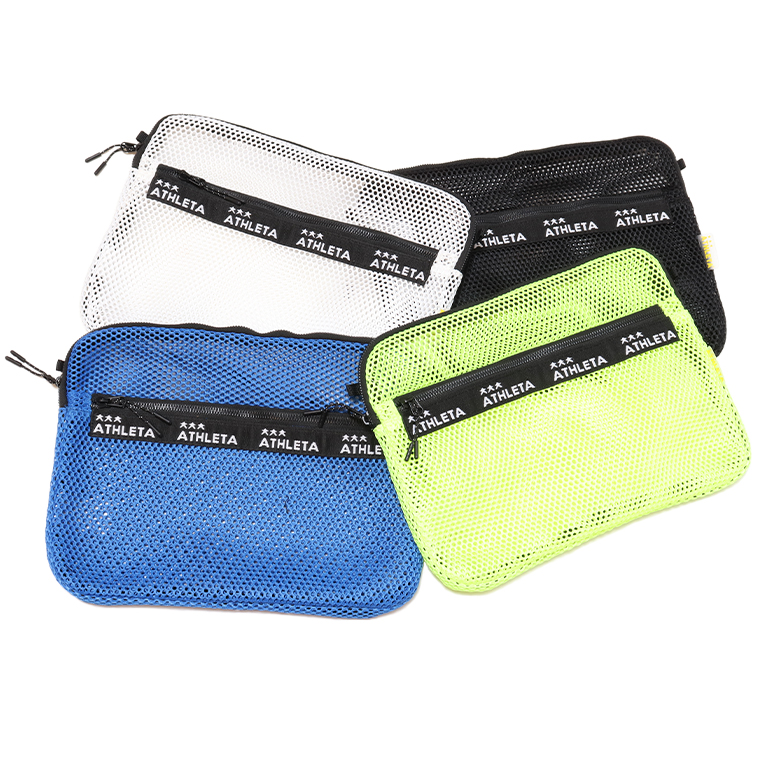 ATHLETA アスレタ 05321L メッシュマルチケースL　ポリエステル100％　ポーチ　バッグインバッグ