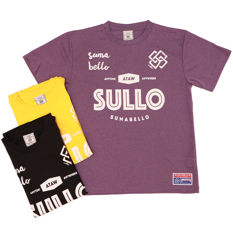 SULLO スージョ 1720101016 INTROSTANDARDTEE ドライTシャツ プラシャツ Tシャツ 半袖 吸汗 速乾 ポリエステル100%