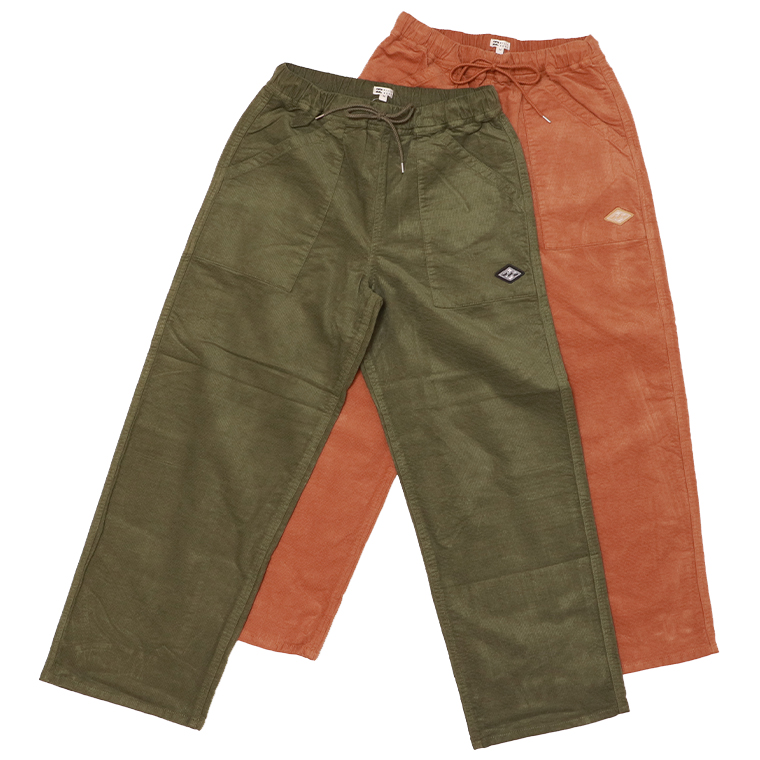 BILLABONG ビラボン BE014704 LONGEASYPANTS イージーパンツ ロングパンツ コーデュロイパンツ ボトムス パンツ レディース