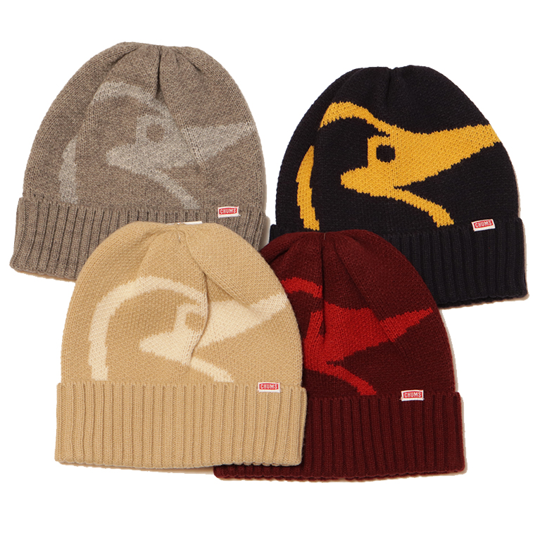 CHUMS チャムス CH05-1445 ビッグブービーニットキャップ ビーニー ニットキャップ ニット帽 帽子 防寒アイテム 小物