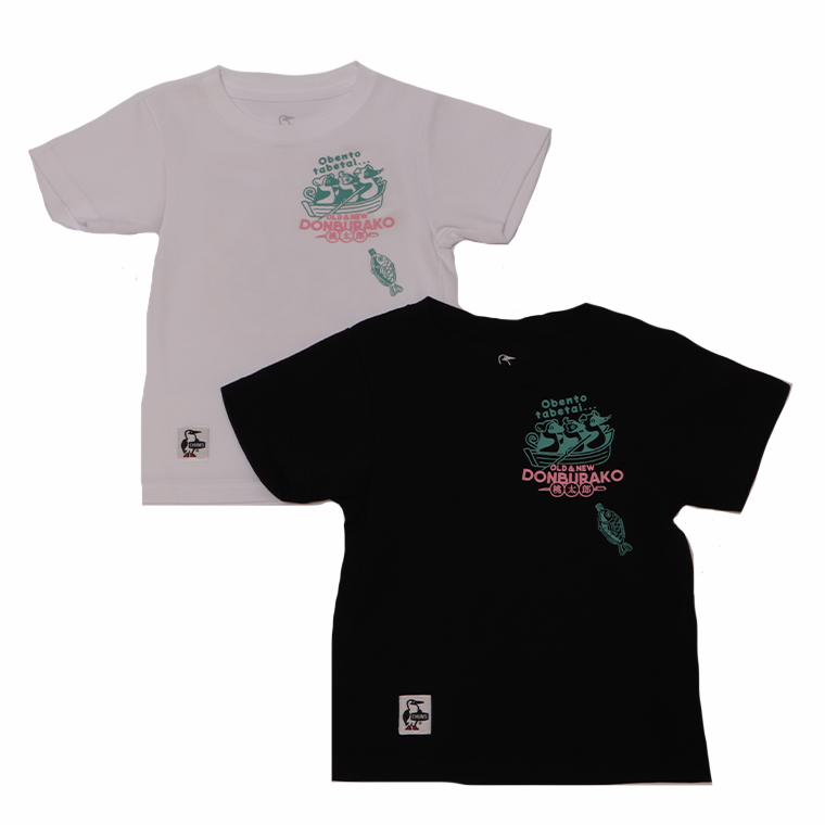 CHUMS チャムス CH21-1449 キッズコットンドライ ドンブラコ Tシャツ 昔ばなし子供 ベビー