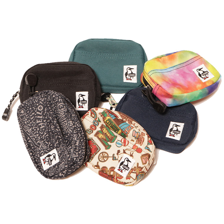 CHUMS チャムス CH60-3987 リサイクルデュアルソフトケース ミニポーチ コインケース 小物入れ 雑貨