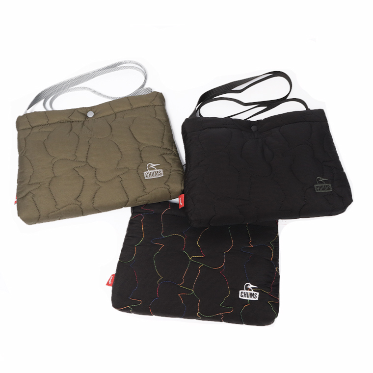 CHUMS チャムス CH60-4042 ブービーステッチサコッシュ ショルダーバッグ サコッシュ バッグ カバン 小物入れ