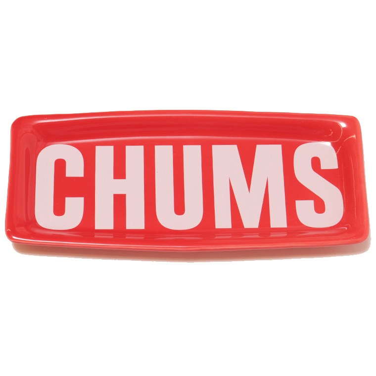 CHUMS チャムス CH62-2155 チャムスロゴプレート 皿　食器　陶器　小物入れ　プレート