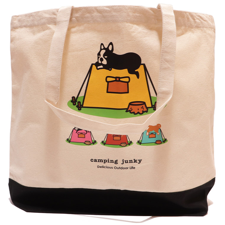 SOCCERJUNKY サッカージャンキー CP26D46 CampingTentトートバッグ FREEサイズ