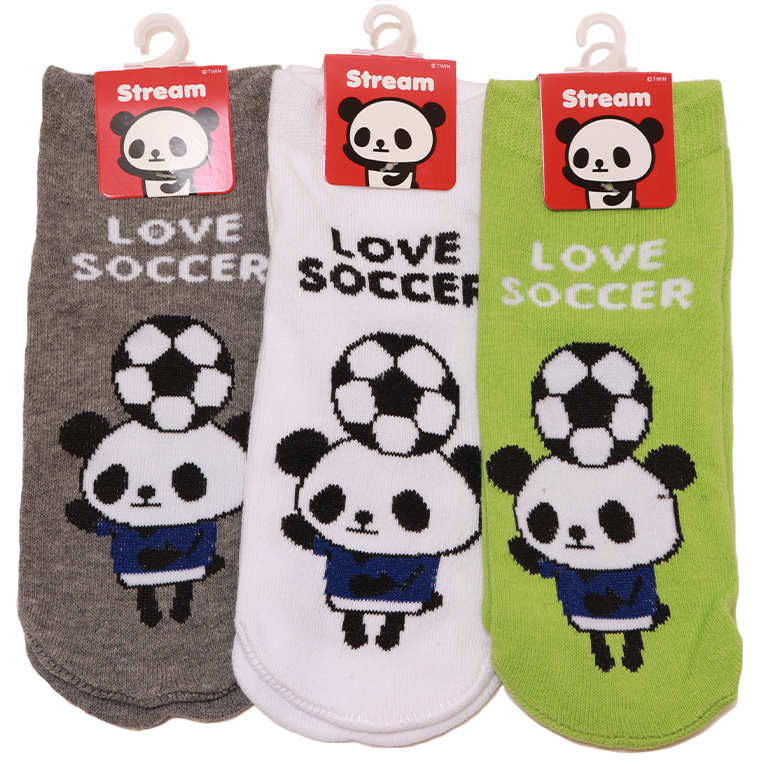 CSS0502 サッカーパンダ ソックス 靴下 3種