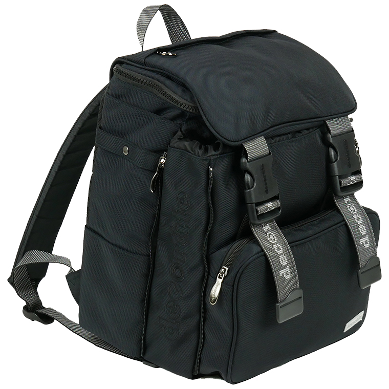 decorate デコレート DMS-101 HeiTH 905.ブラック Mサイズ リュック ランドセル 通学 アフタースクール