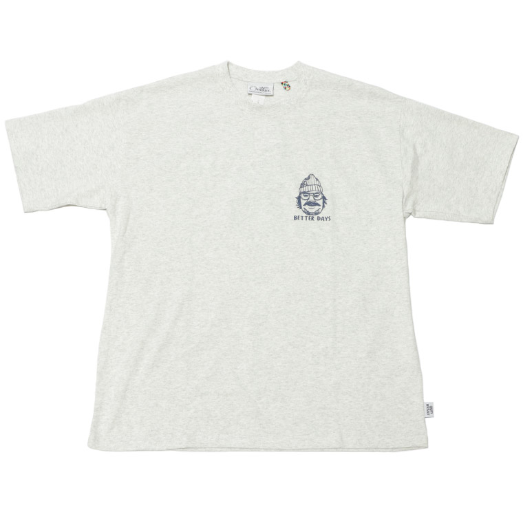 gymmaster ジムマスター G721710 7.4ozBETTERDAYSビッグTEE ドロップショルダーTシャツ 大きめサイズTシャツ 半袖シャツ Tシャツ コットン100％