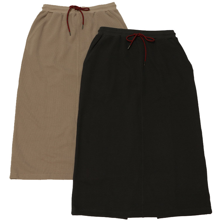 gymmaster ジムマスター G733719 7.2ozドライワッフルスカート タイトスカート ロングスカート スカート 吸水速乾 レディース