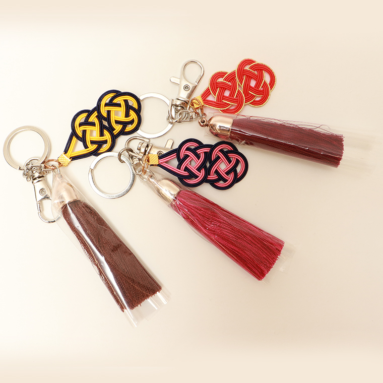 nico ニコ K3 水引アクセサリー 水引キーリング タッセルモチーフ ポルエステルタッセル キーリング キーホルダー アクセサリー レディース 絹水引 可愛い オシャレ 小物