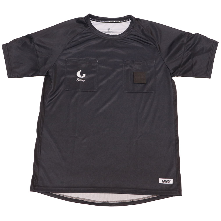 LAVO ラボ LAVO-016 RefreeWear レフリー用Tシャツ 半袖シャツ Tシャツ ポリエステル100％