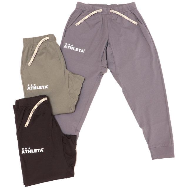 ATHLETA アスレタ 03395J プラクールパンツ 冷感ストレッチジャージ アフターウエア 移動着 パンツ ロングパンツ ジャージ 接触冷感機能 ジュニアサイズ