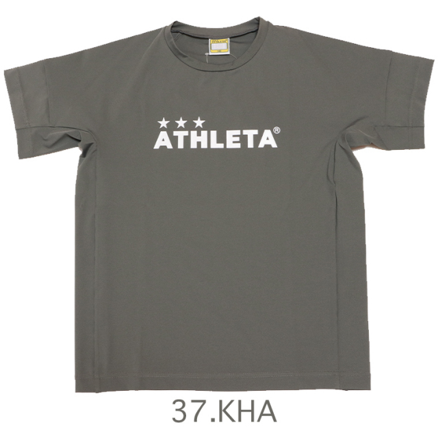 ATHLETA SEIWA GAKUEN シャツ 70 ATHLETA アスレタ O-Rei COOL DOTS ライトPOLOシャツ(ブラック