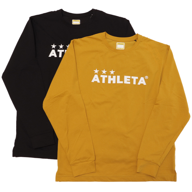 ATHLETA 長袖Tシャツ M ATHLETA アスレタ 03400 ロングスリーブシャツ ロングTシャツ 長袖T