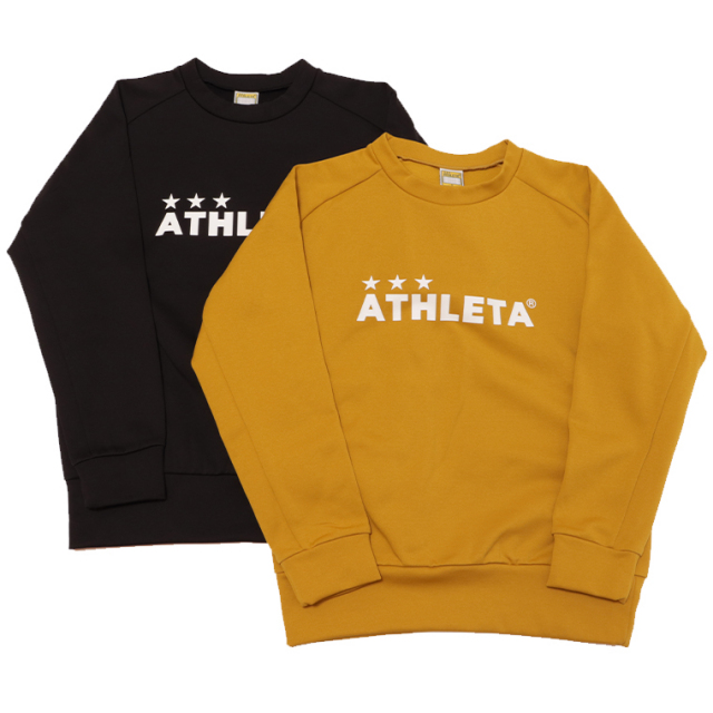 ATHLETA アスレタ 03404 スウェットシャツ ロングTシャツ 長袖Tシャツ トレーナー ロンＴ Ｔシャツ 長袖 裏起毛 保温性