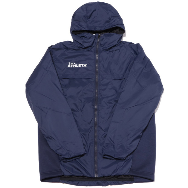 ATHLETA アスレタ 04190J アクティブホロウZIPパーカー(Jr.)26f アクティブジャケット 中綿ウォーマージャケット アウター ジャケット ジュニアサイズ