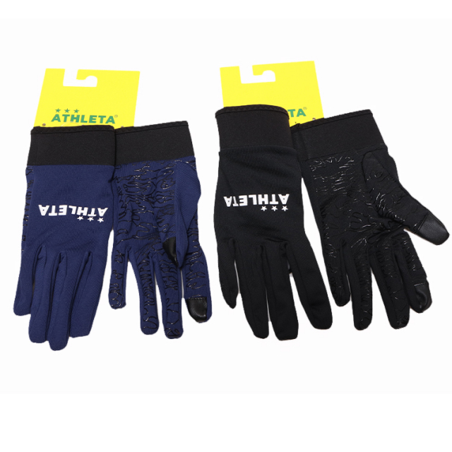 ATHLETA アスレタ 05300 手袋　フィールドグローブ  フリース　手洗い可能　保温　
