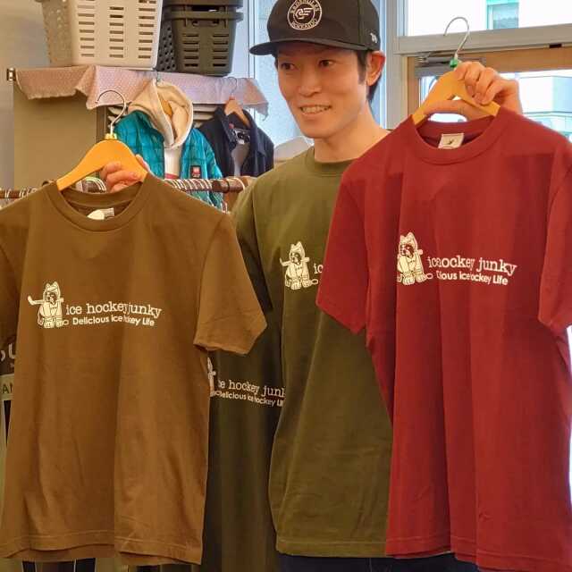 Claudio Pandiani×SELESPO 限定　コラボ　Tシャツ！豊富な６サイズ！ 1009　アイスホッケー　ジャンキー IHJ001　ゆうパケット対応商品