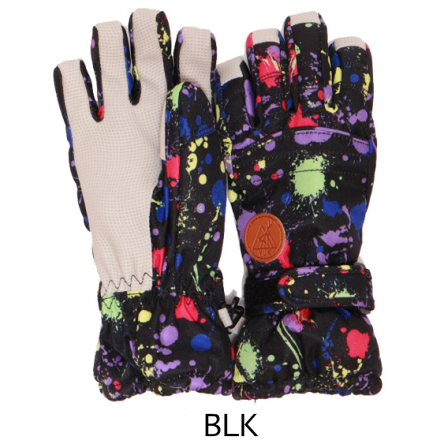 YUK ユック yk23wi216gr スキーグローブ スノーグローブ 5本指手袋