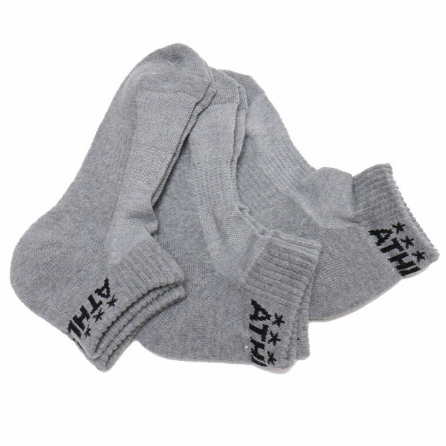 ATHLETA(アスレタ) 3Pアンクルソックス 同色3足セット 05240