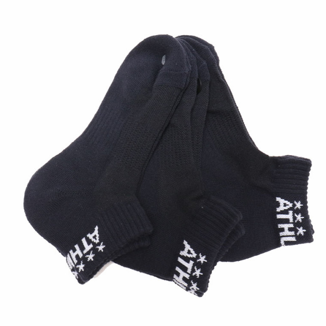 ATHLETA(アスレタ) 3Pアンクルソックス 同色3足セット 05240
