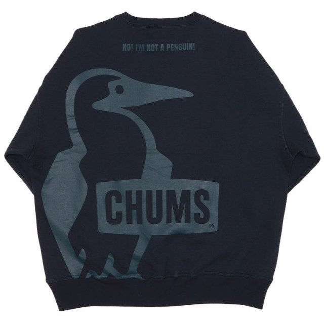 CHUMS チャムス トレーナー OVERSIZED MINI LOGO CREW TOP
