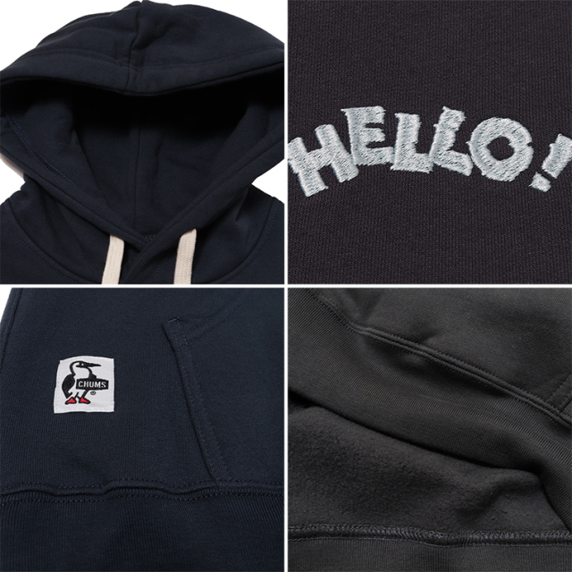 CHUMS チャムス CH00-1528 I’mNotAPenguinPulloverParka 裏起毛パーカー プルオーバーパーカー パーカー スウェット オーバーサイズ メーカー希望価格12.980円 CHUMS チャムス CH00-1528 I'mNotAPenguinPulloverParka 裏起毛