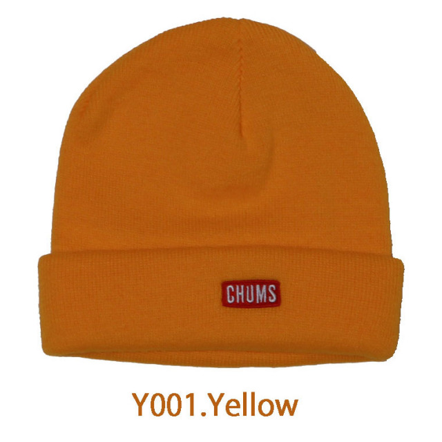 CHUMS チャムス CH05-1402 チャムスロゴショートニットキャップ