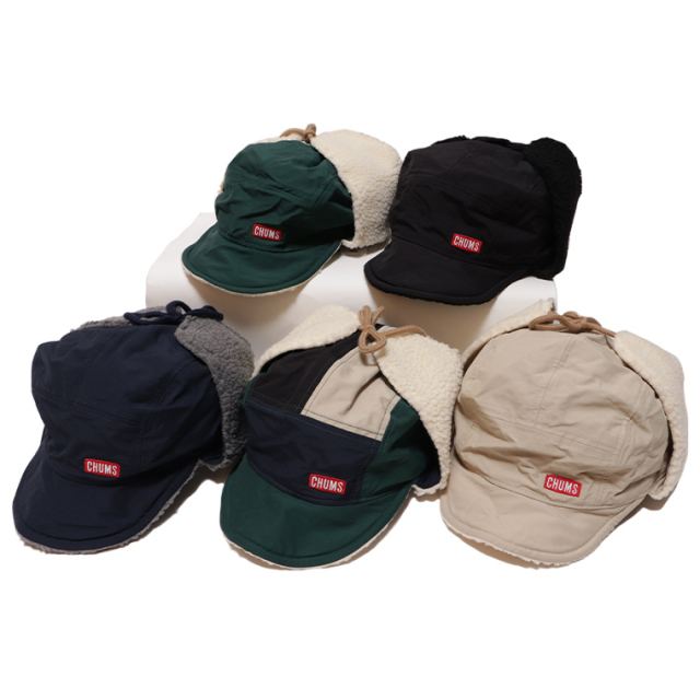 CHUMS チャムス CH05-1448 RussianCap ロシアンキャップ 帽子 キャップ 耐摩耗性 保温性