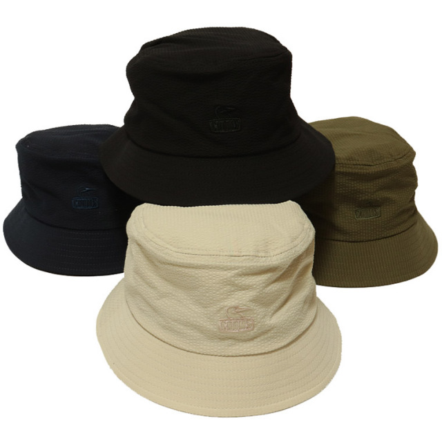 CHUMS チャムス CH05-1459 シアチャッカーストレッチハット シアサッカーハット バケットハット 帽子