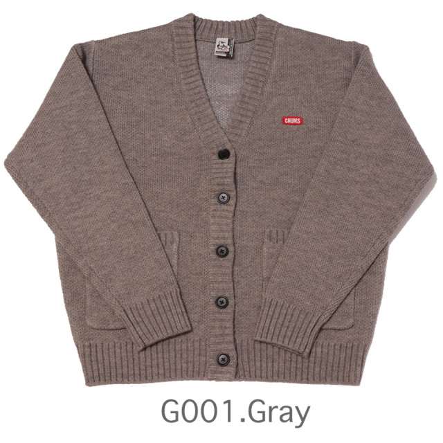 CHUMS チャムス CH12-1248 トップス カーディガン ニット セーター  レディース ブービーバード ロゴ CH02-1248のレディースサイズ　メーカー希望価格16,280円の品 CHUMS チャムス CH12-1248 トップス カーディガン ニット セーター