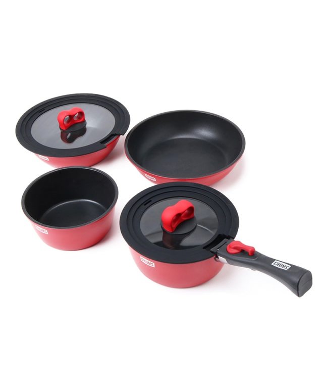 CHUMS チャムス カレー皿 フライパン セット CHUMS チャムス キャンパーカレープレート 食器 お皿 CH62-1732