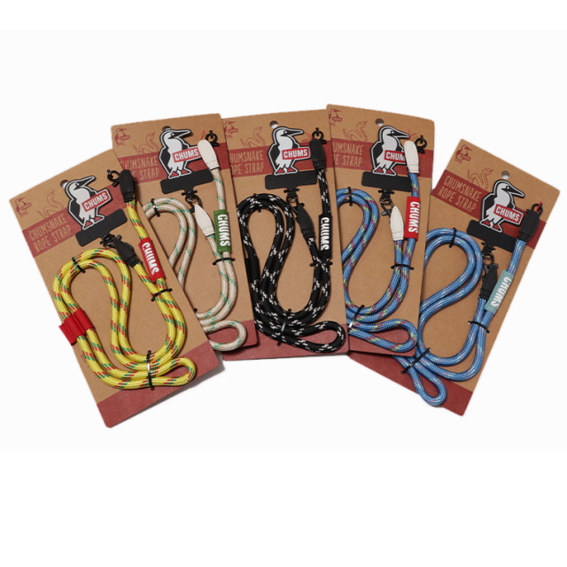 CHUMS チャムス CH62-2193 チャムスネークロープストラップ スマホ用ストラップ ロープストラップ ストラップ アクセサリー 小物 雑貨