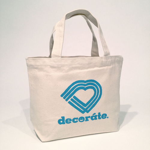 decorate(デコレート) トートバッグ　【Tote 12oz canvas】  XSサイズ【ゆうパケット可】