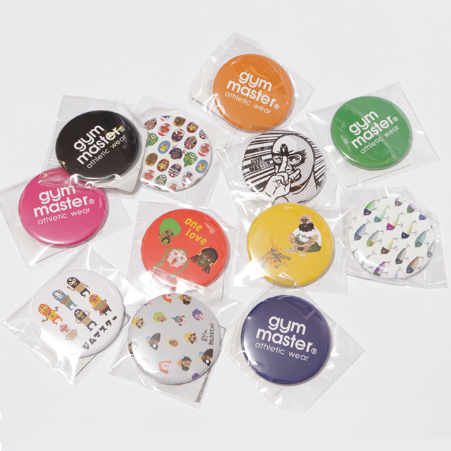 gym master ジムマスター G699691 缶バッジ 44mm アクセサリー カンバッジ