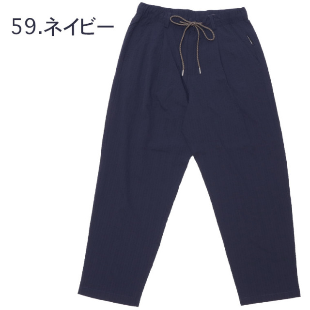 gymmaster ジムマスター G733722 ULシアサッカータックパンツ