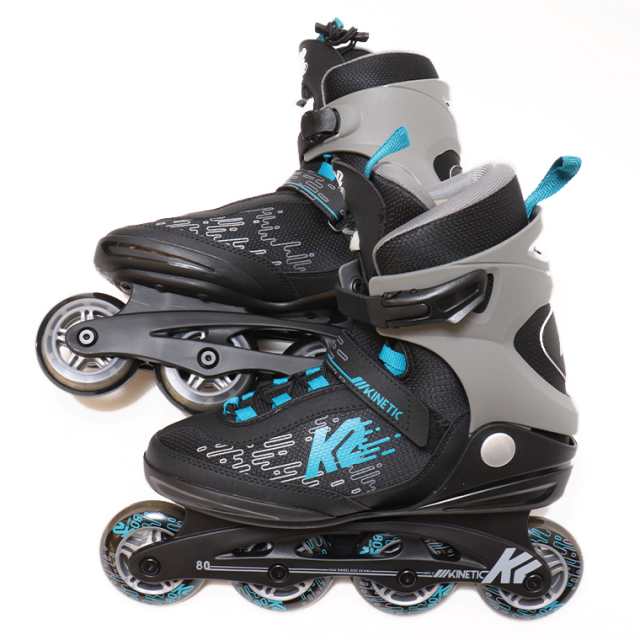 K2 インラインスケート Kinetic 80 Pro M メンズ Black Blue