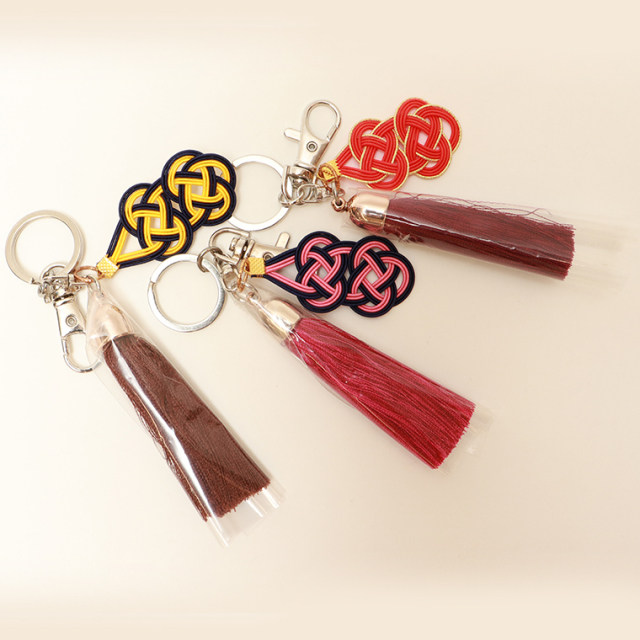 nico ニコ K3 水引アクセサリー 水引キーリング タッセルモチーフ ポルエステルタッセル キーリング キーホルダー アクセサリー レディース 絹水引 可愛い オシャレ 小物