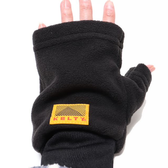KELTY ケルティ KE23215090 手袋 フリース 指なし手袋 80s KELTY ケルティ KE23215090 手袋 フリース 指なし手袋 80s